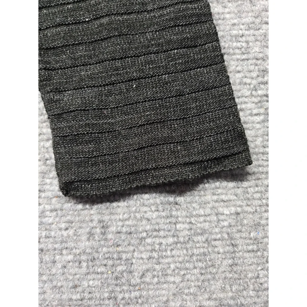 New Directions Sweater Womens M Black Funnel Neck Long Sleeve Knit Pullover New